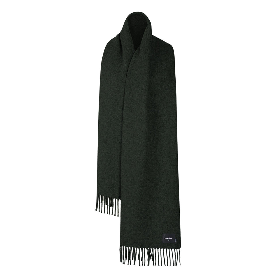 COCOON SCARF FOREST GREEN