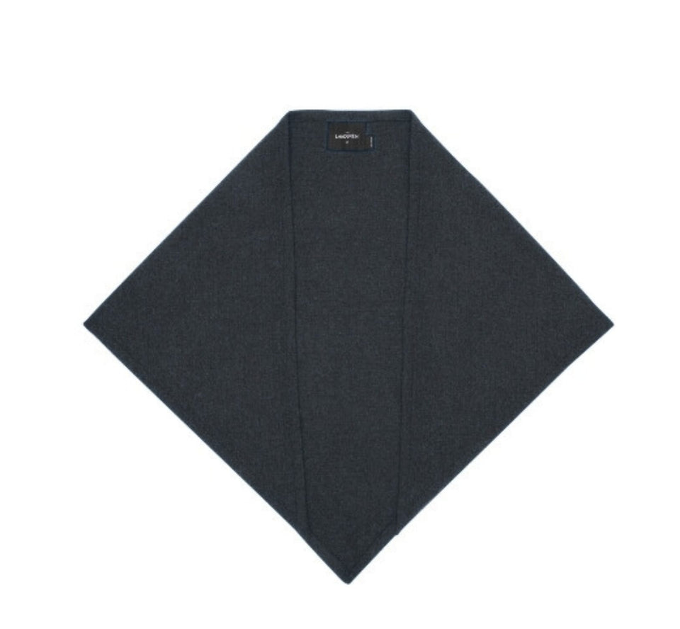 COLETTE SHAWL IN CHARCOAL