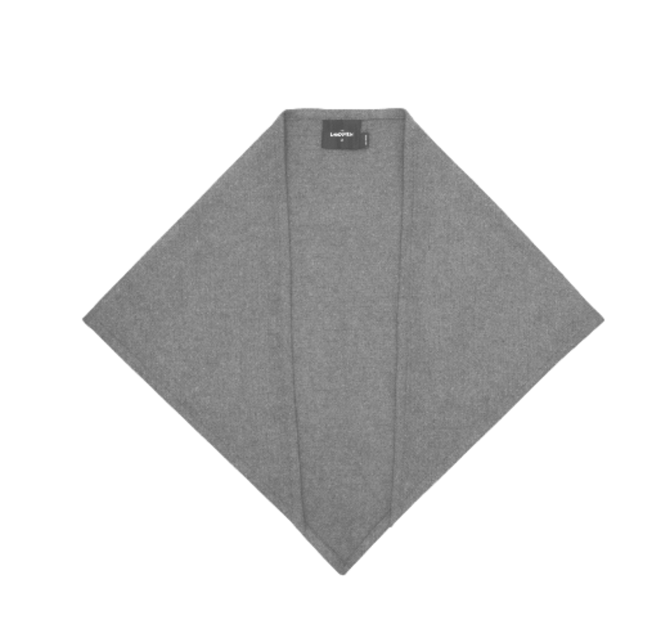 COLETTE SHAWL IN DOVE GREY